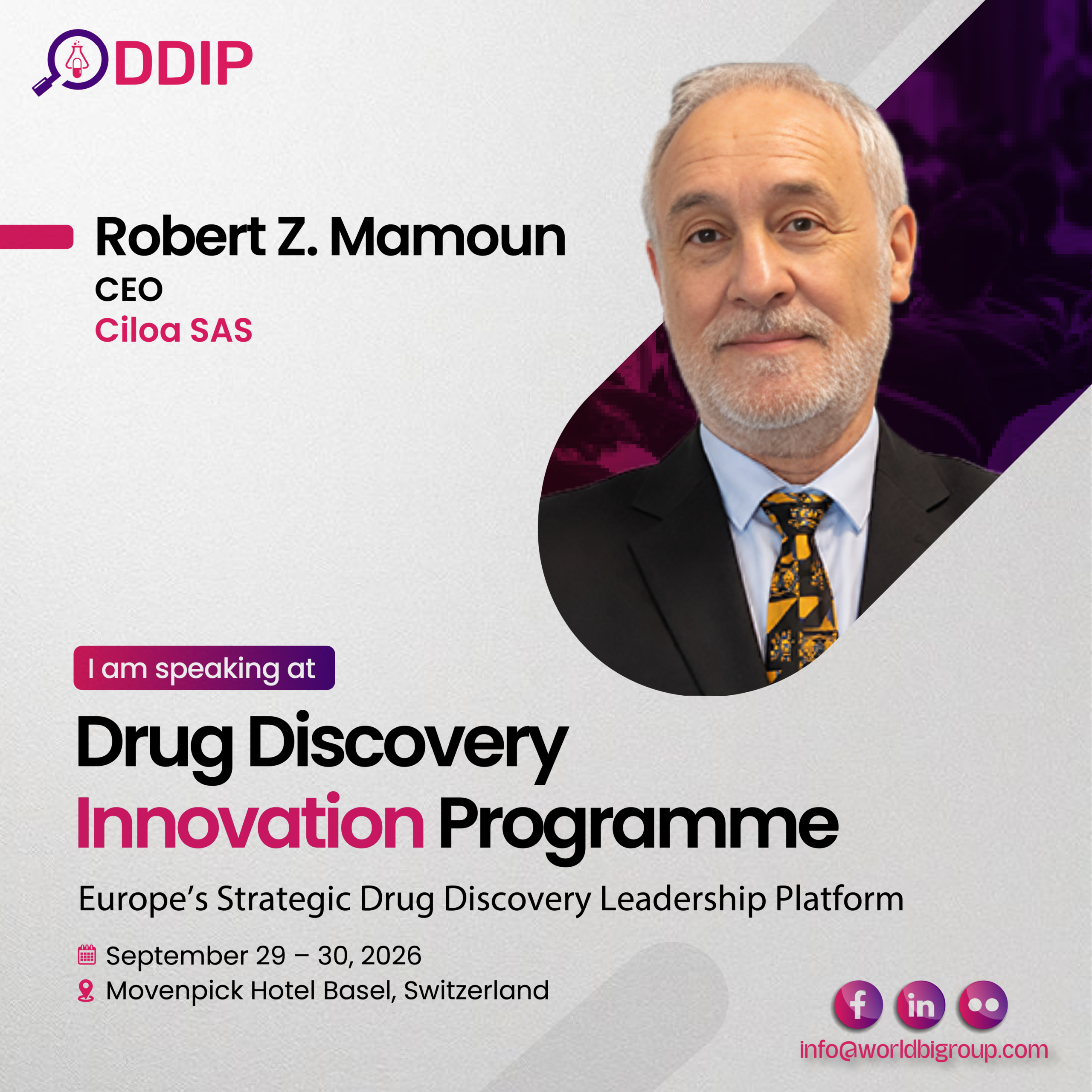 You are currently viewing Ciloa at DDIP 2026 in Basel